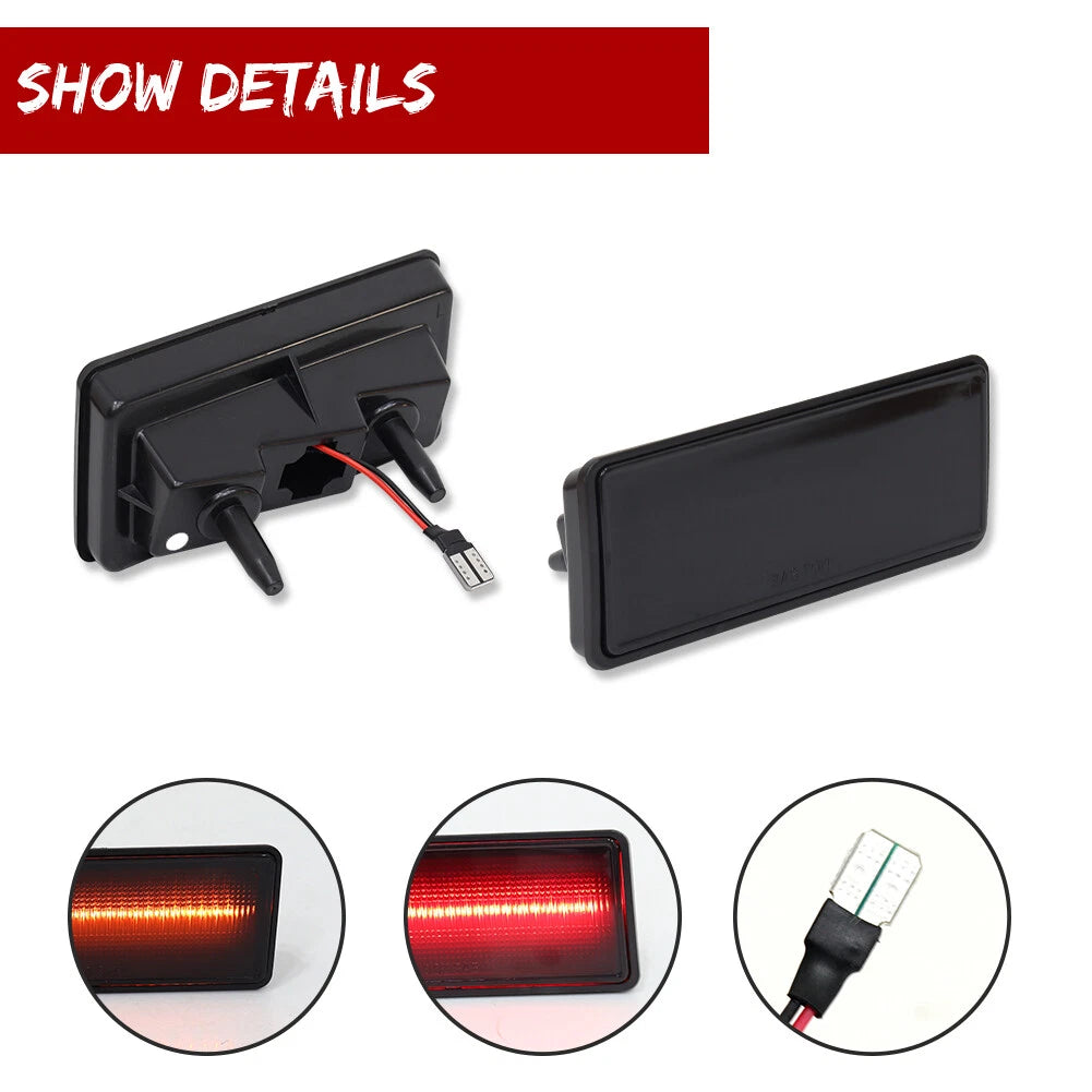 LED Side Marker Light Kit for 74-79 Chevy Corvette C3