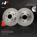 Rear Side Disc Brake Rotors for Honda CR-Z (2011–2015)