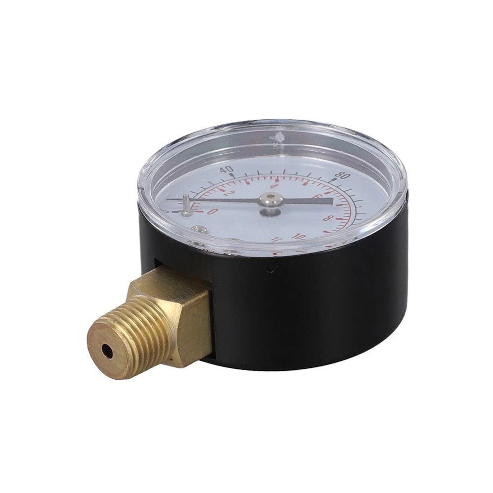 Air Pressure Gauge 14 Inch BSPT Thread 060PSI for Radial Mounting