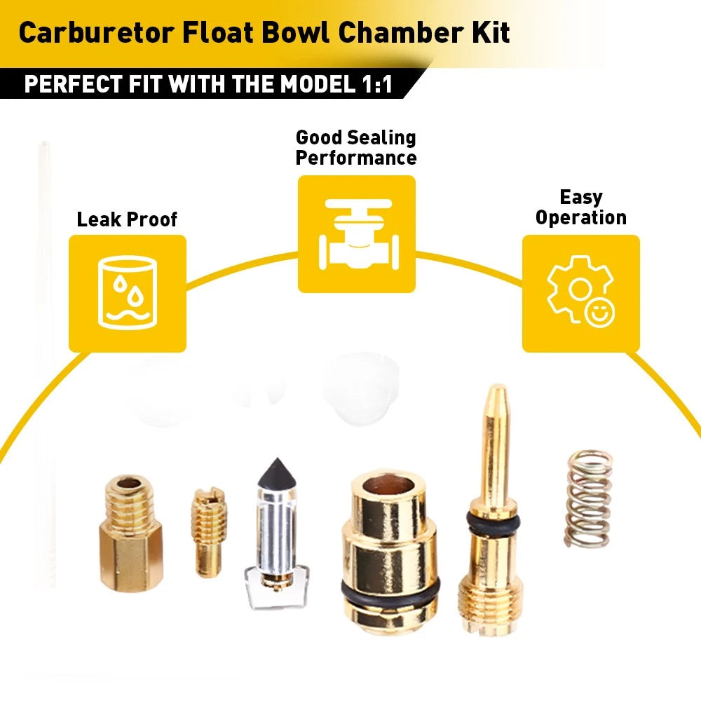 Carburetor Rebuild Kit for Yamaha Blaster 200 (1988–2006)