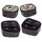 Set of 4 Steering Wheel Radio Control Switches for Silverado (2014–2019) 21997739