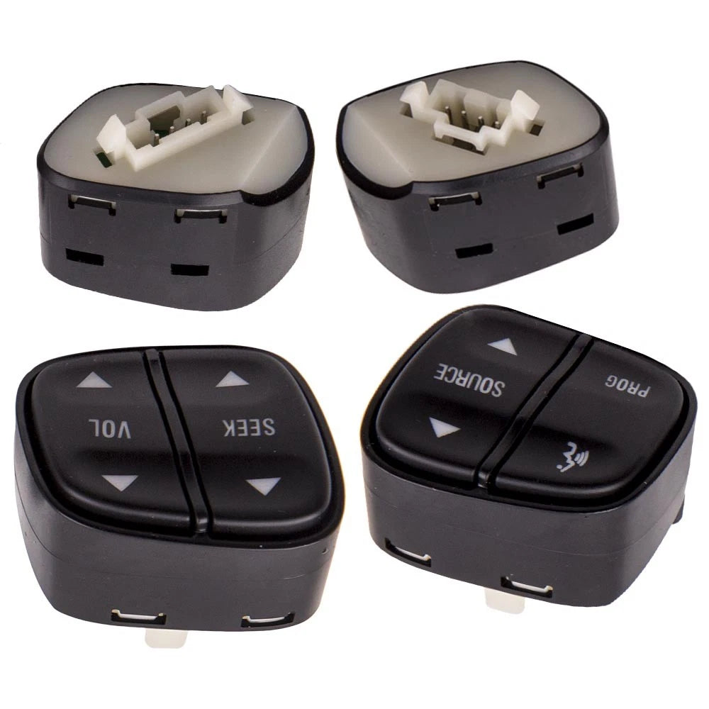 Set of 4 Steering Wheel Radio Control Switches for Silverado (2014–2019) 21997739