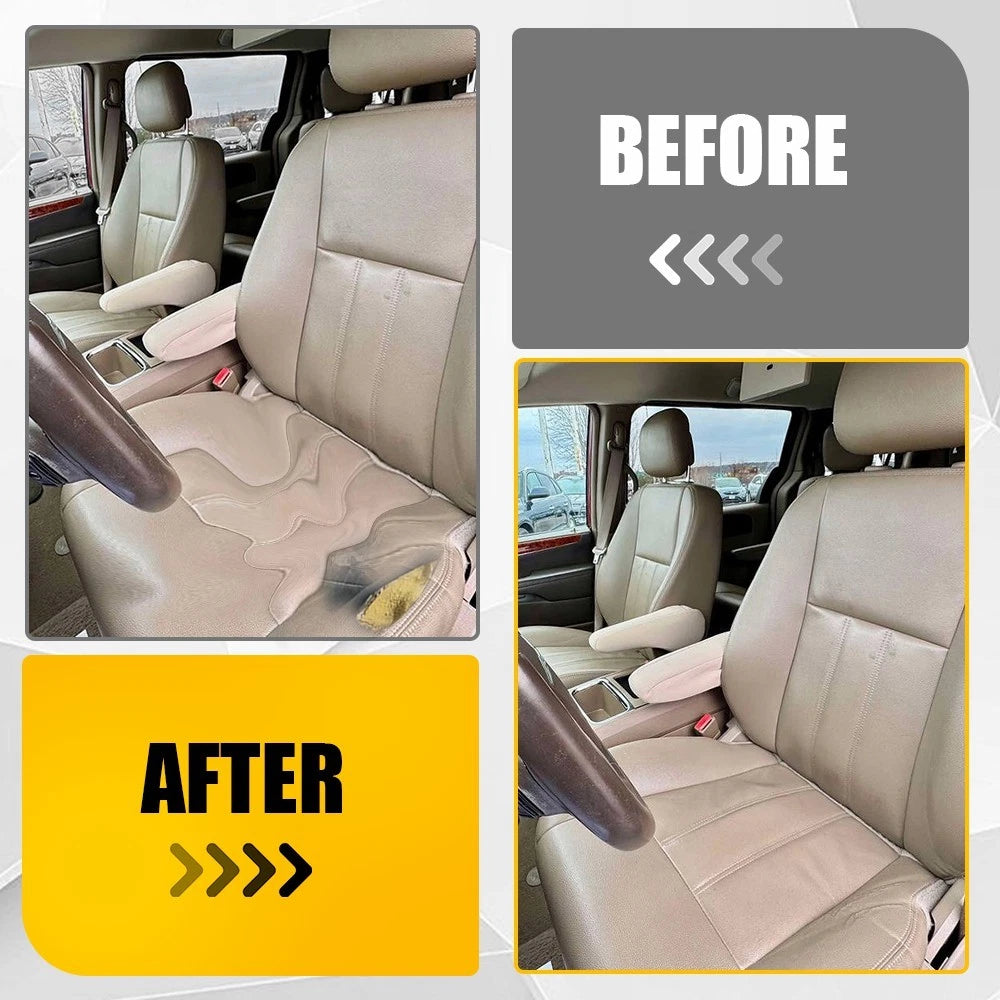Driver Bottom Leather Seat Cover Tan for Chrysler Town & Country (2011–2016)