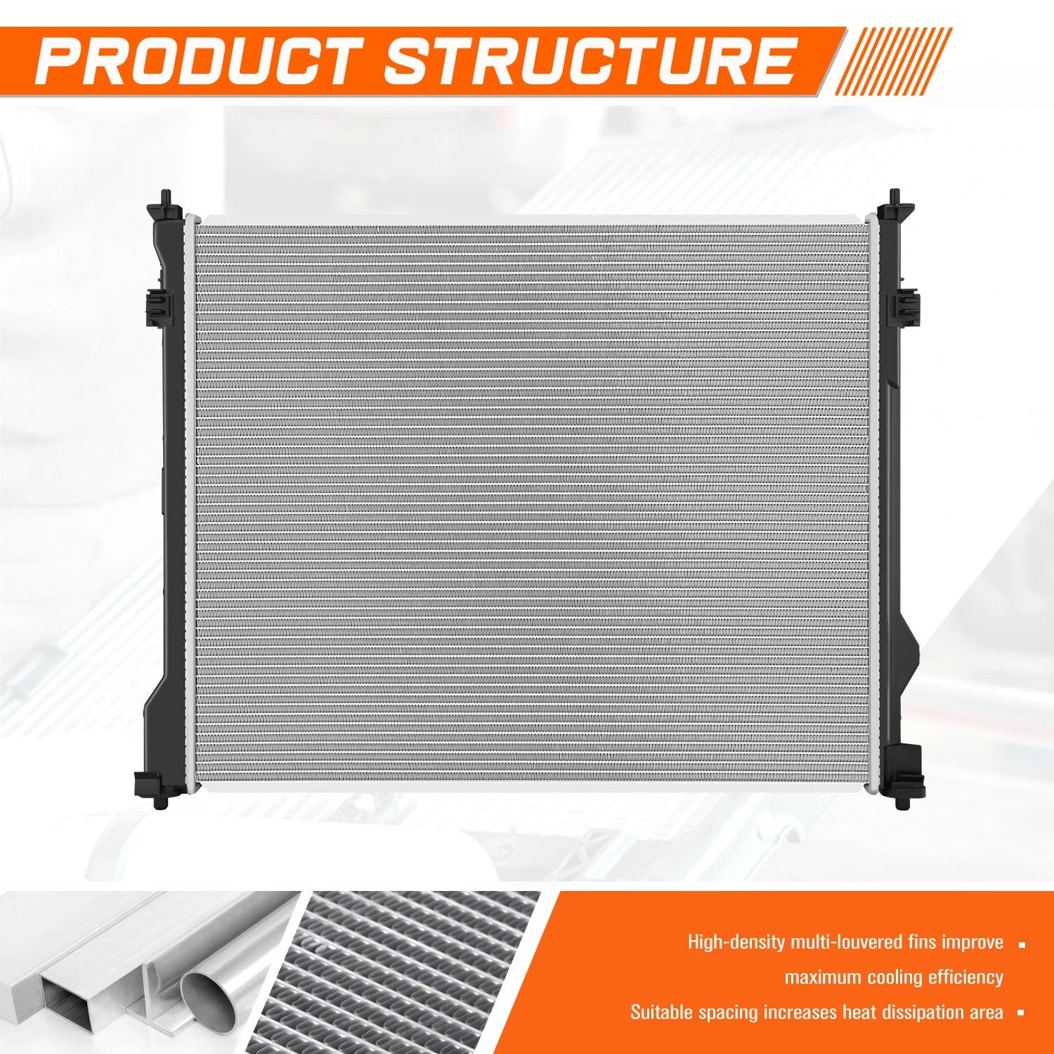 Full Aluminum Core Radiator for Toyota Grand Highlander (2020–2026) DPI-13842