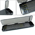Tackle Box for Carp Fishing (34.5cm) - Black with Compartments Organizer