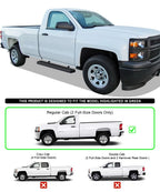 iBoard Stainless Steel Running Boards for Silverado/Sierra (2007-2018)