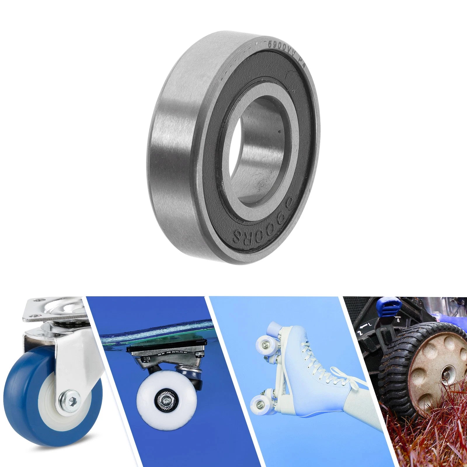 Deep Groove Ball Bearing 10x22x6mm for Various Models (6900VV)