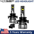 H13 9008 LED Headlight Bulbs Kit for 6500K White