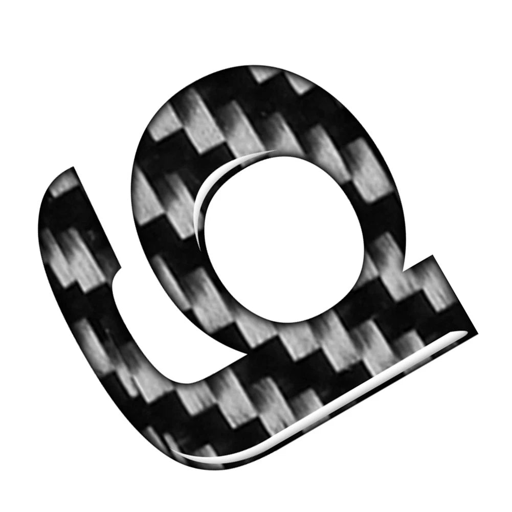 Alphabet Letter Decals Stickers for Car Badges (Universal Fit)