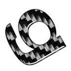 Alphabet Letter Decals Stickers for Car Badges (Universal Fit)