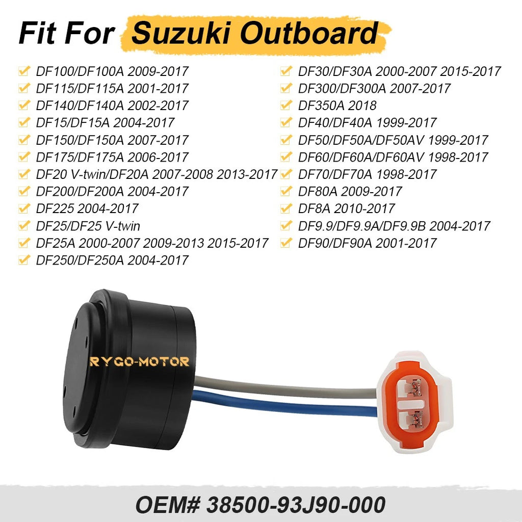 Buzzer 38500-93J90-000 for Suzuki DF100 DF115 DF140 DF150 DF175 DF200 DF225 DF25 (2000–2023)
