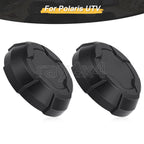 Set of 2 Matte Black Rim Caps for Polaris Ranger Crew SP 570 (2022–2025) 1525243-458