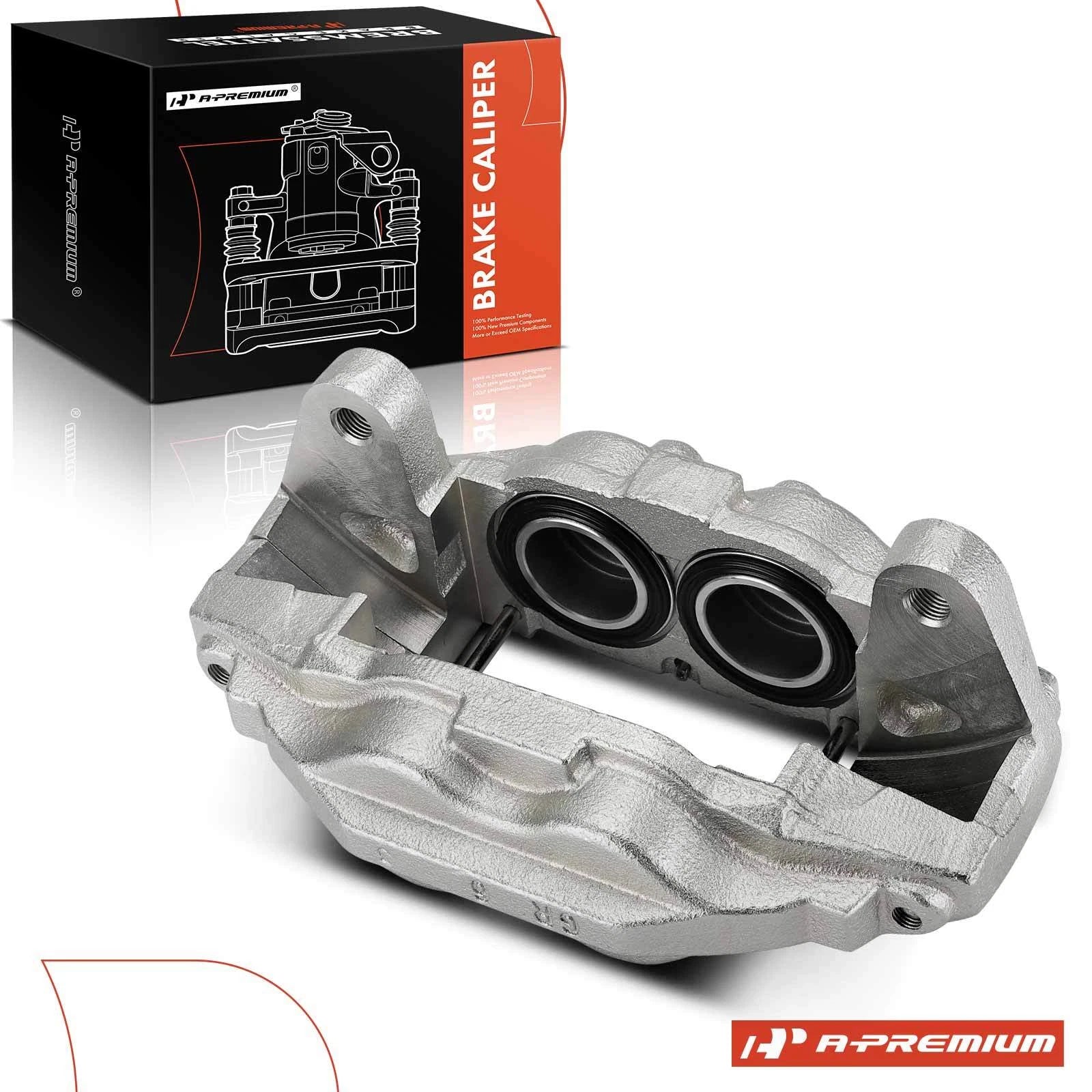 Front Left Disc Brake Caliper with 4 Pistons for Toyota Tundra Sequoia (2000-2007)