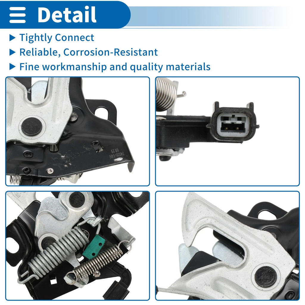 Hood Latch Assembly for Honda JADE (2014–2020) No. 74120T4NH01