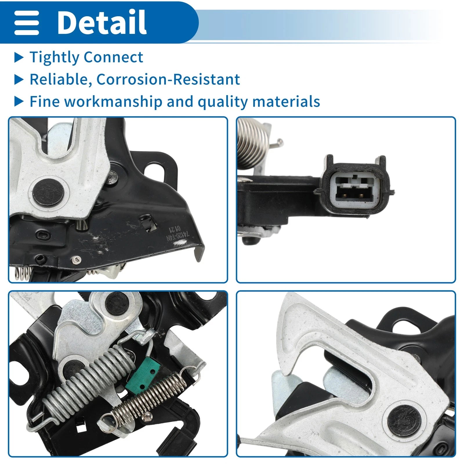 Hood Latch Assembly for Honda JADE (2014–2020) No. 74120T4NH01