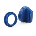 Blue ABS Ignition Key Cover w/Nut for Polaris RZR XP 800-1000 Ranger Sportsman