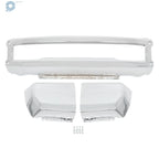 Chrome Split-Type Steel Front Bumper for Ford F-250 F-350 (2017–2019)