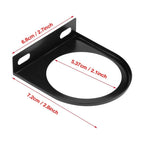 52mm Single Hole Dashboard Gauge Holder Pod for Car - Black