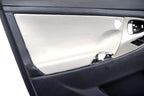 Set of 4 Door Panel Leather Covers for Toyota Camry (2007–2011) Gray