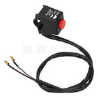 Kill On/Off Button Switch for Suzuki LT50 LT 50 LTA50 (1990–1999) 37400-04602 CNC Housing