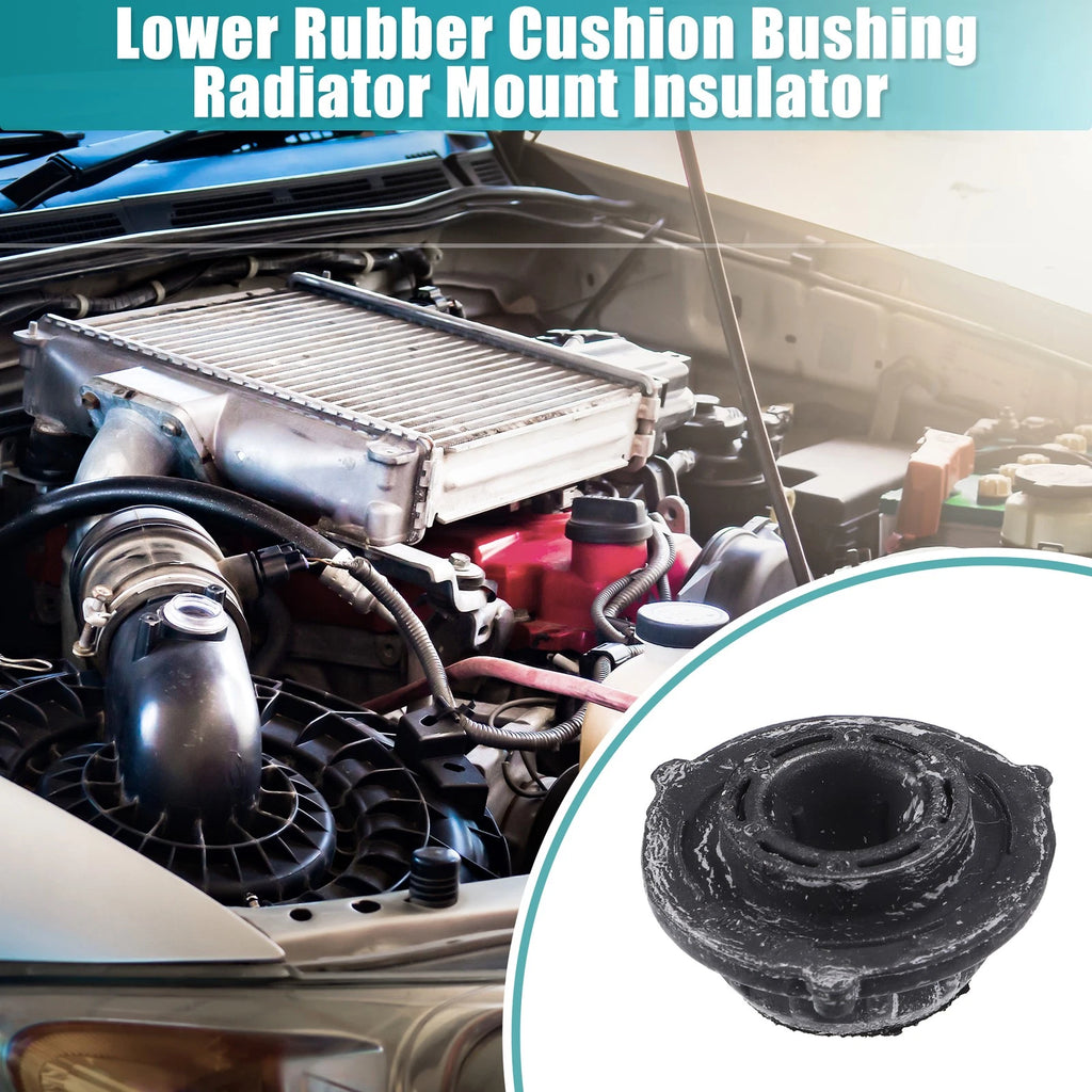 2X Lower Rubber Cushion Radiator Mount Insulator for Kia Sorento (2011–2015)