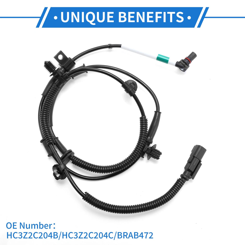 ABS Wheel Speed Sensor HC3Z2C204B for Ford F-250 Super Duty (2017–2020)