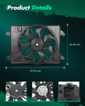 Radiator Cooling Fan for Chrysler 300 Dodge Challenger Charger (2009–2020) 622550