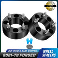2-Inch 4x110 Black Wheel Spacers for Honda Yamaha Grizzly Kodiak Rhino (76mm)