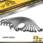 9x Spark Plug Wire Set for Ford F-150 F-250 E-150 (1997–2003)