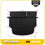 Retractable Rear Cargo Security Trunk Cover for Jeep Cherokee (2014–2018)