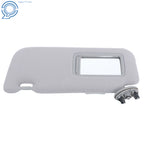 Left Driver Sun Visor for Toyota Corolla (2009-2013) with Mirror Gray