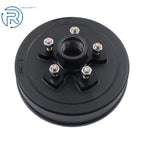 10" x 2-1/4" Brake Drum Kit for Trailer (3500 lbs, 5 Lug, 5 on 4.5") - 22001K