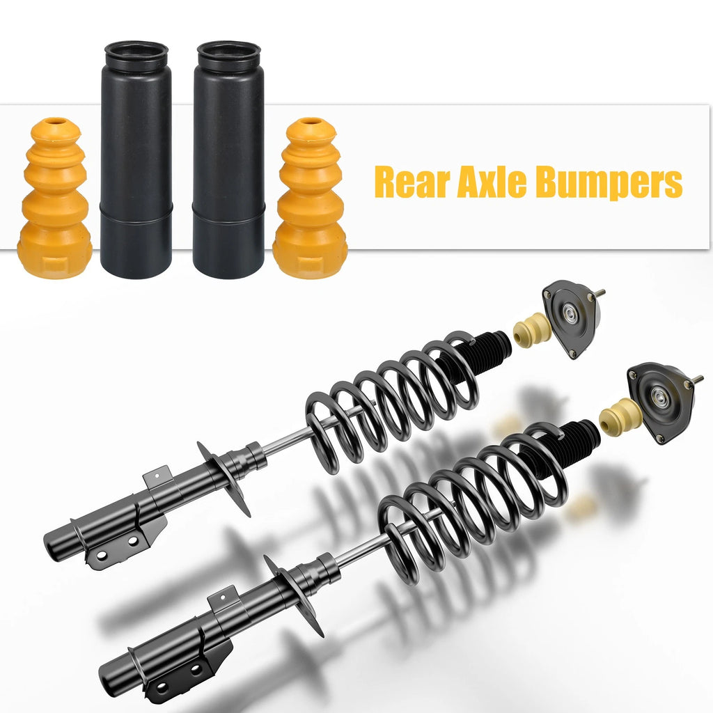 Set of 1 Rear Jounce Bumper Shock Absorber for Volkswagen Golf V (2003–2009)