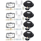 4X Carburetor Repair Kit for Yamaha XV750 XV1100 (1981–1999)