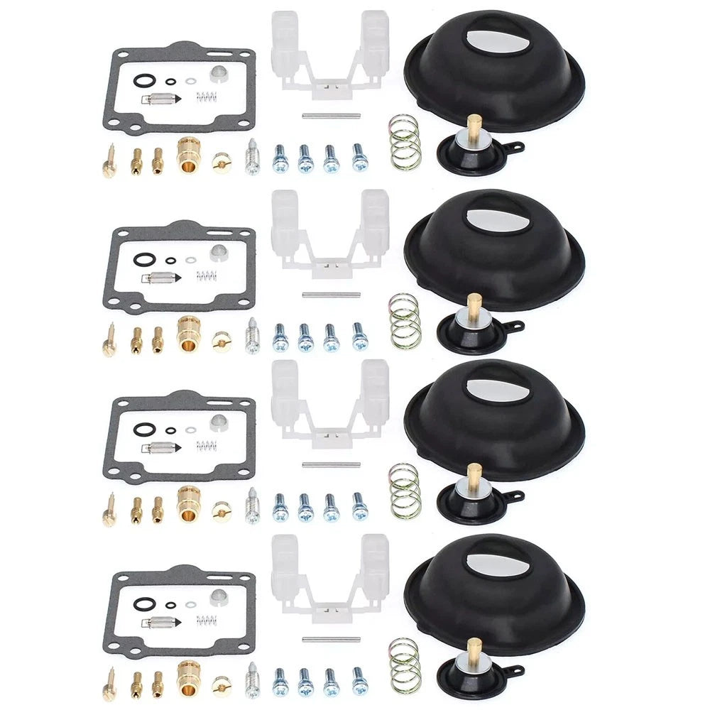 4X Carburetor Repair Kit for Yamaha XV750 XV1100 (1981–1999)