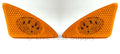 Amber LED Fender Turn Signal Lights Left Right for Kenworth T370 T660 (2008–)