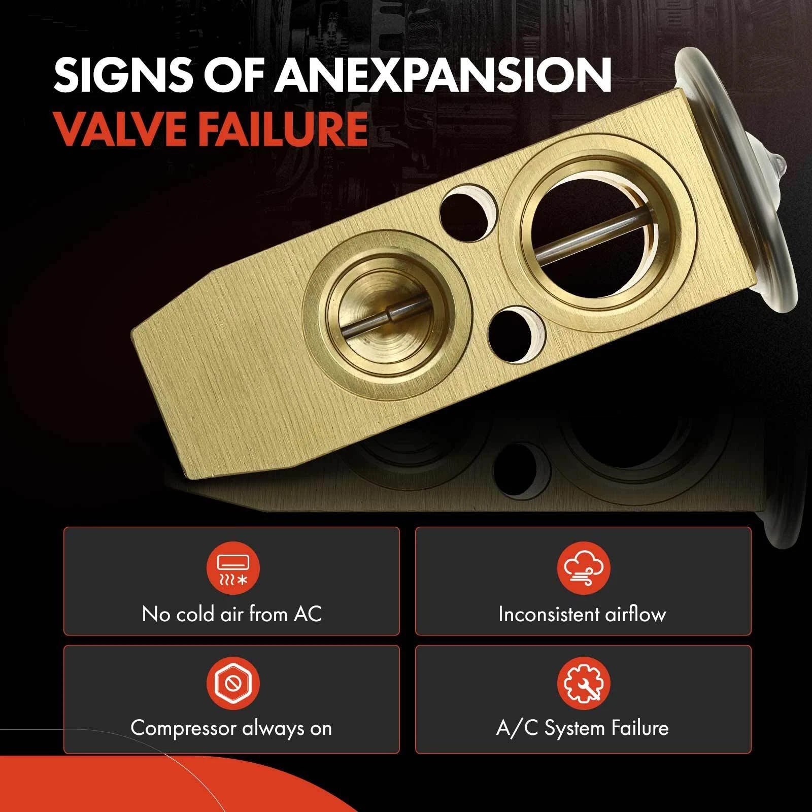 A/C Expansion Valve for Nissan Pathfinder Infiniti Q45 (1996–2000)