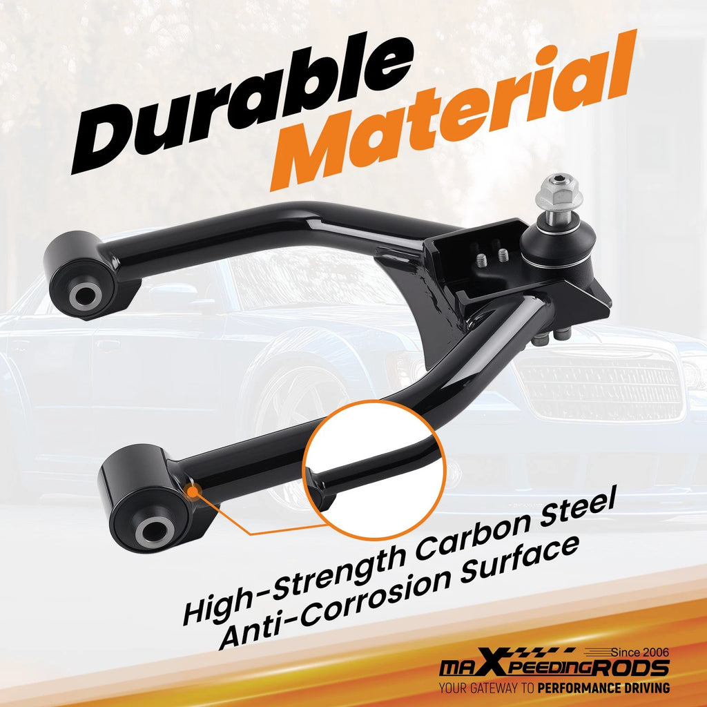 Adjustable Front Upper Camber Arms Kit for Dodge Charger RWD (2006-2023)