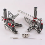 Rearset Footpegs Pedals Brackets for Kawasaki ZX10R (2006-2007)