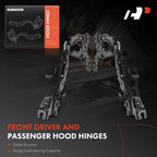 2Pcs Hood Hinge for BMW G20 G26 G42 G80 G82 G87 (2019–2023)