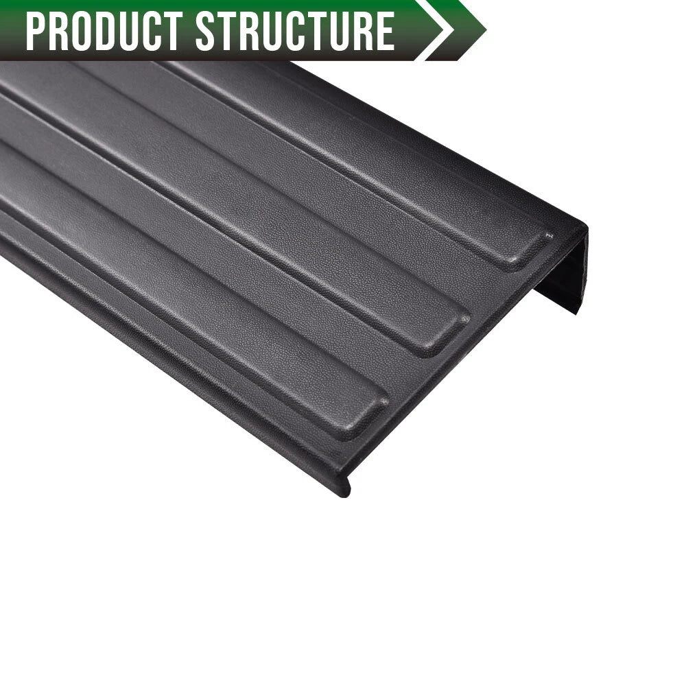 Tailgate Molding Trim for Ford F150 (2009–2014) Black Flexible Flex