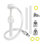 Lower Unit Gear Oil Pump for Standard Quart Bottles with Swivel Adapters