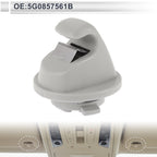 Sun Visor Holder Clip for Volkswagen GTI Jetta Tiguan (2015–2021) No. 5G0857561B Gray