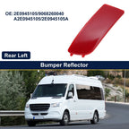 Rear Left Bumper Reflector for Mercedes-Benz Sprinter W906 (2006-2024) Red