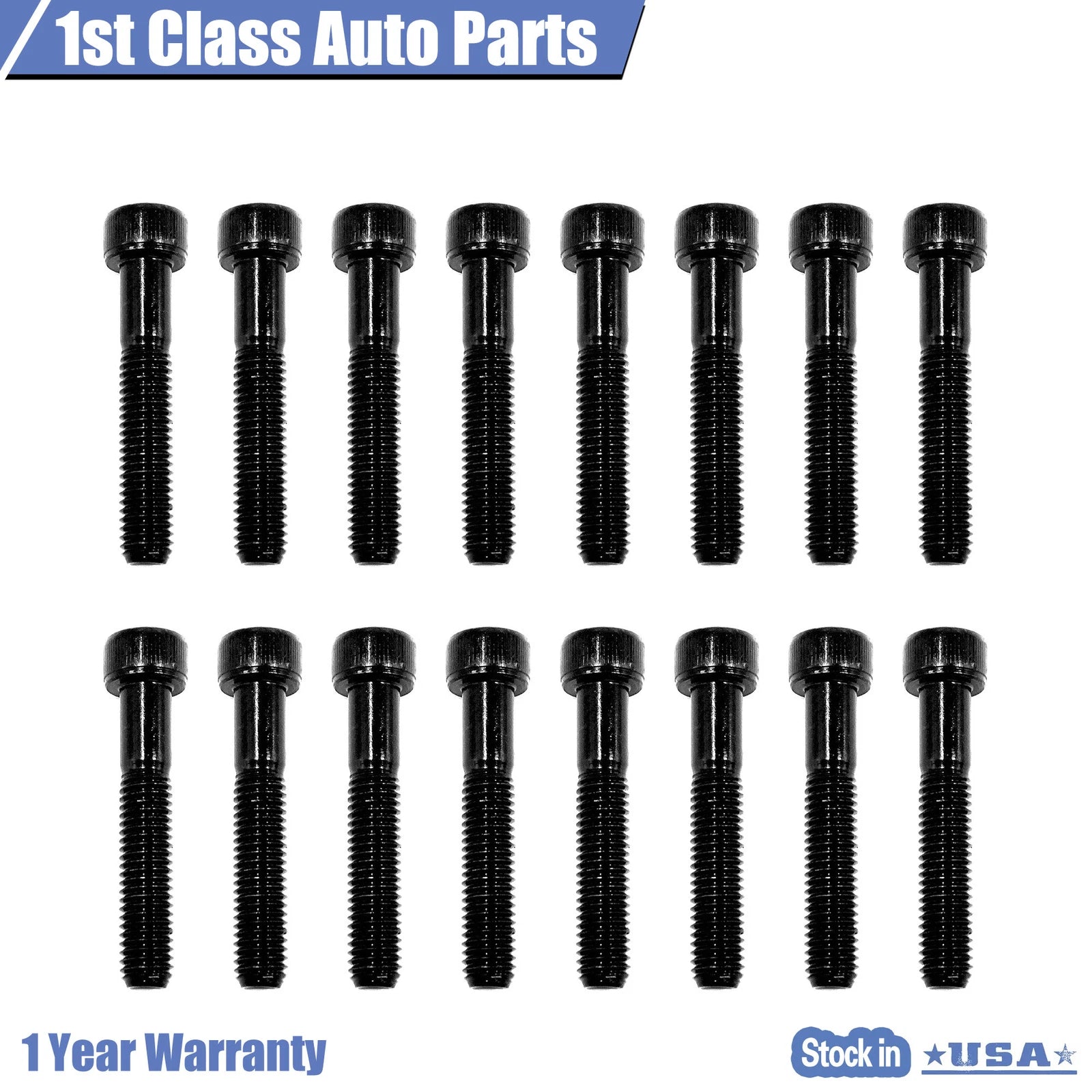 Set of 16 Rocker Arm Bolts for LS1 LS2 LS6 LQ4 LQ9 LY5 LY6 (2000–2009)