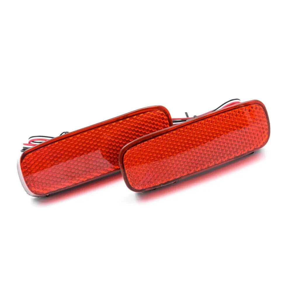 Red LED Rear Reflector Stop Lamp for Peugeot 107 206 607, Citroen C1 C5 (1998–2014)
