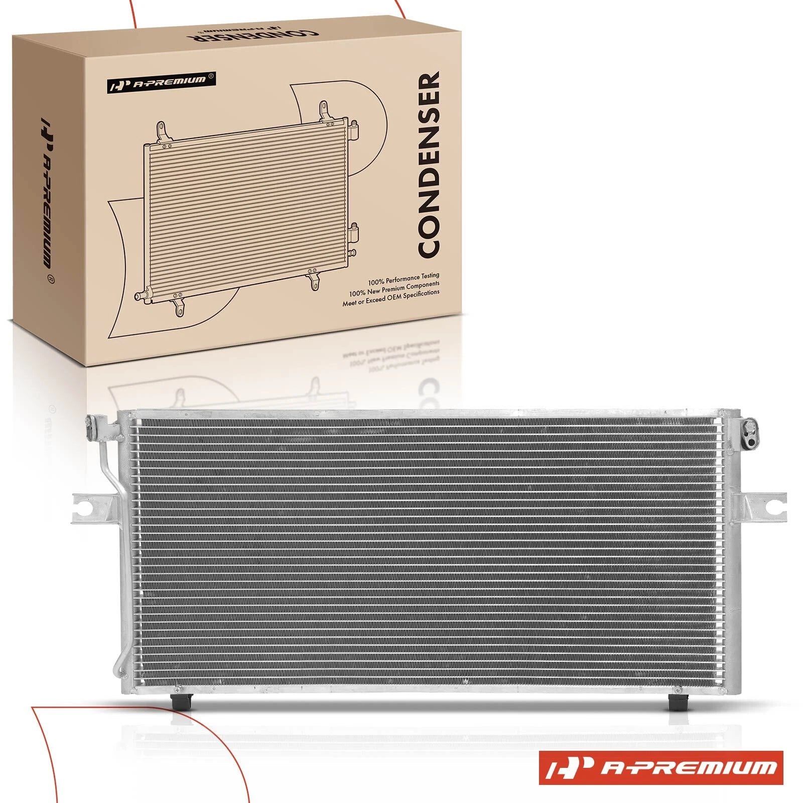 A/C Condenser with Bracket for Nissan Altima (1993–1997)