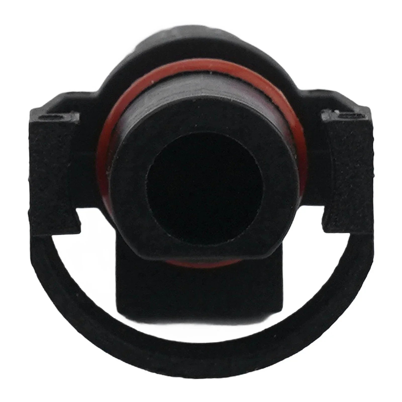 Car Coolant Thermostat Drain Cap Flange Black