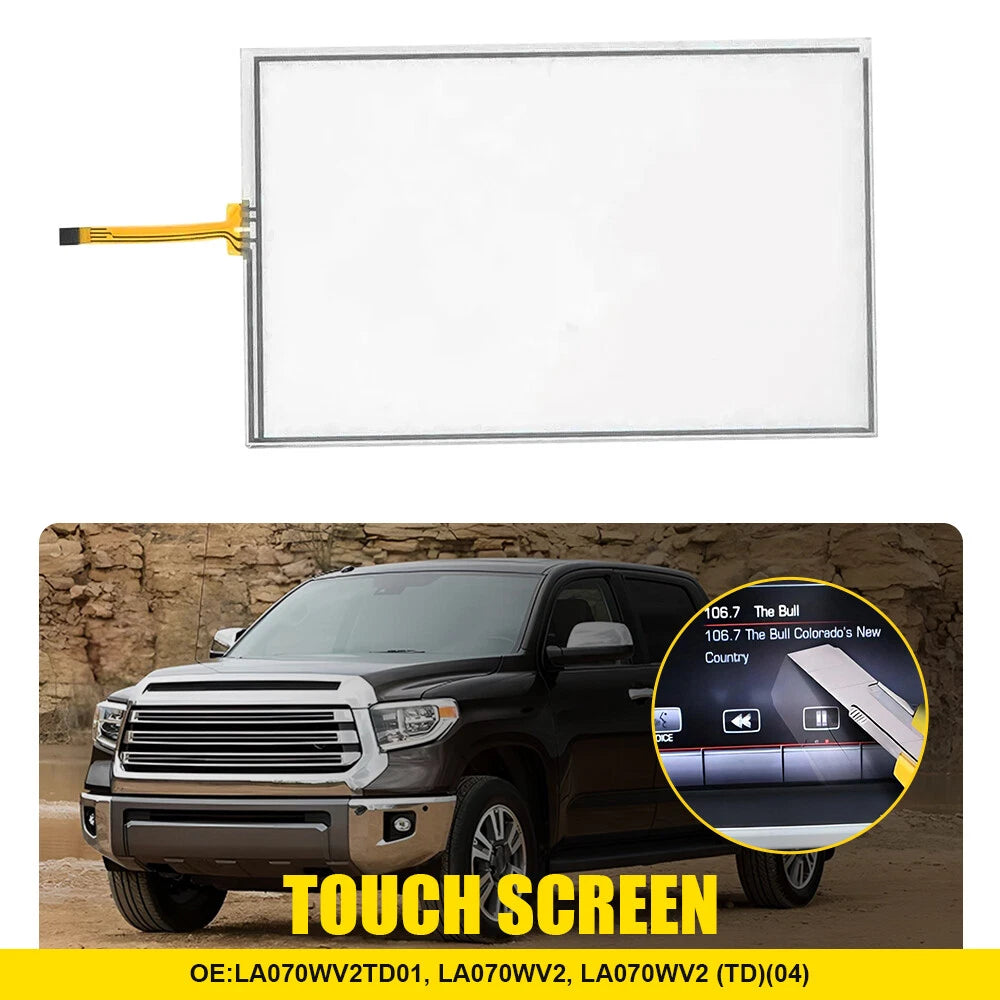 Touch Screen Glass Digitizer for Toyota Tundra (2014–2019) 7" H