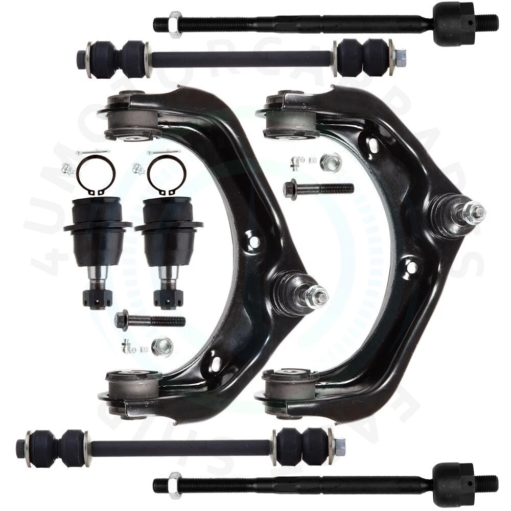 Set of 8 Control Arms and Ball Joints for Ford Explorer Mercury Mountaineer (2006–2010)